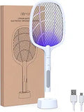 imirror Bug Zapper Racket 2 in 1 - Rechargeable Mosquito Swatter