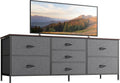 Huuger Dresser for Bedroom: Versatile 55 Inch TV Stand Storage