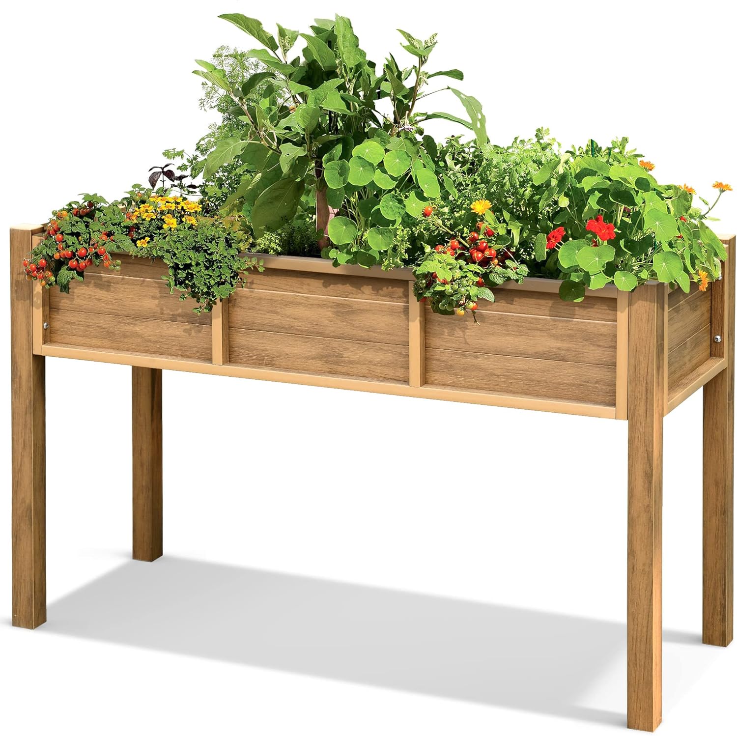 DWVO 48x18x30in Raised Garden Bed Kit for Easy Gardening