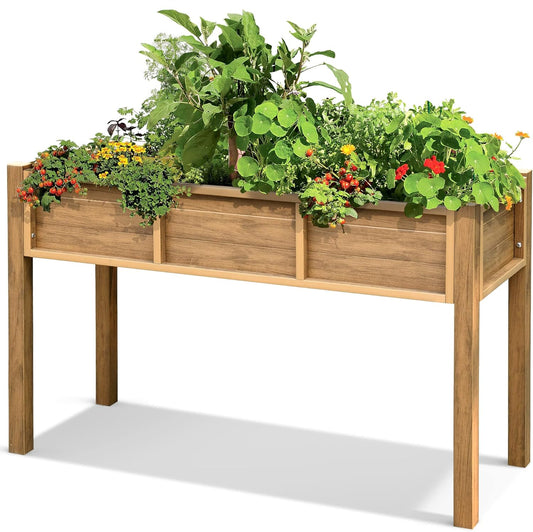 DWVO 48x18x30in Raised Garden Bed Kit for Easy Gardening