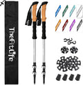 Trekking Poles for Men & Women - Lightweight 7075 Aluminum Hiking