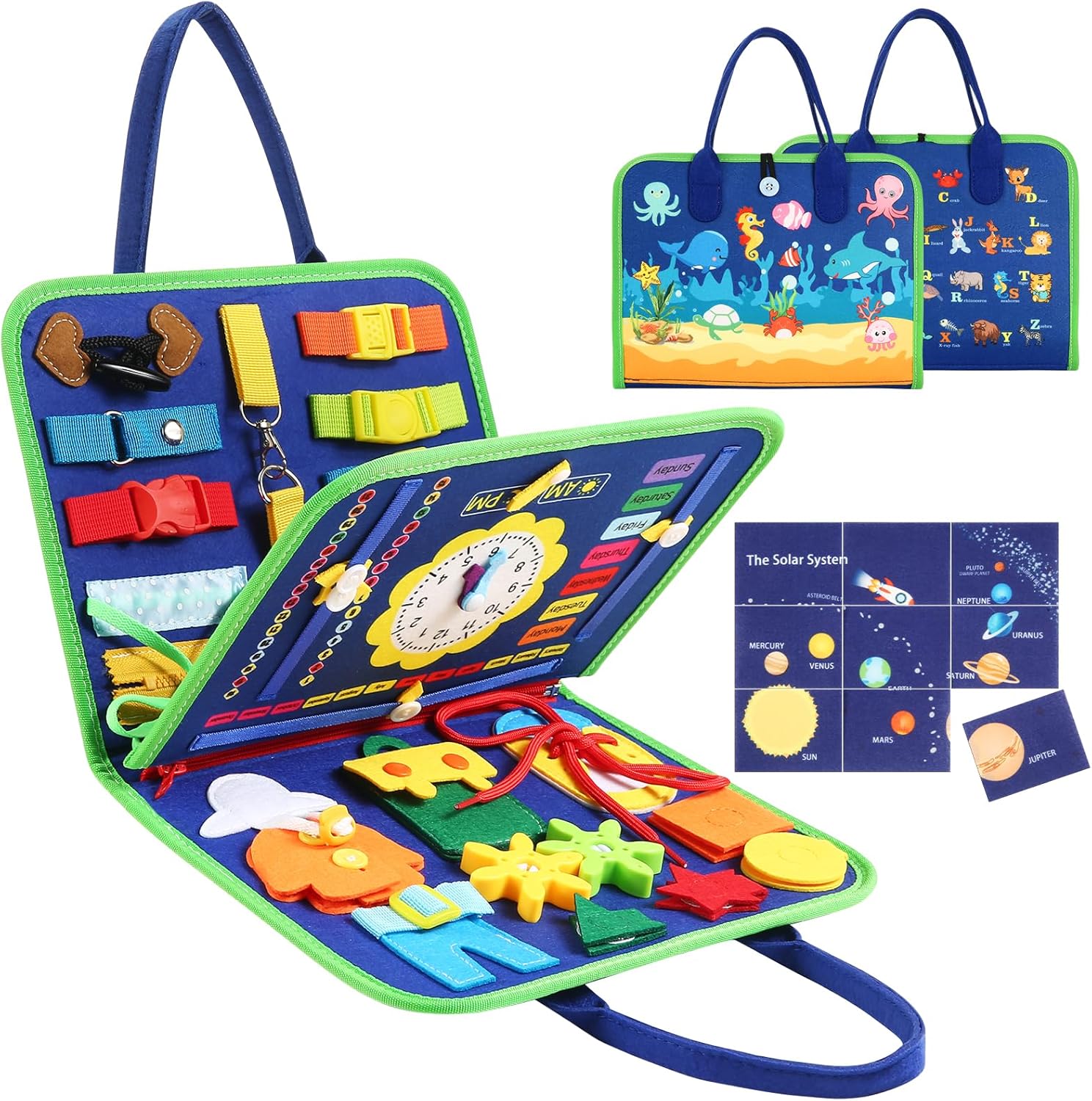 Montessori Busy Board: Develop Fine Motor Skills