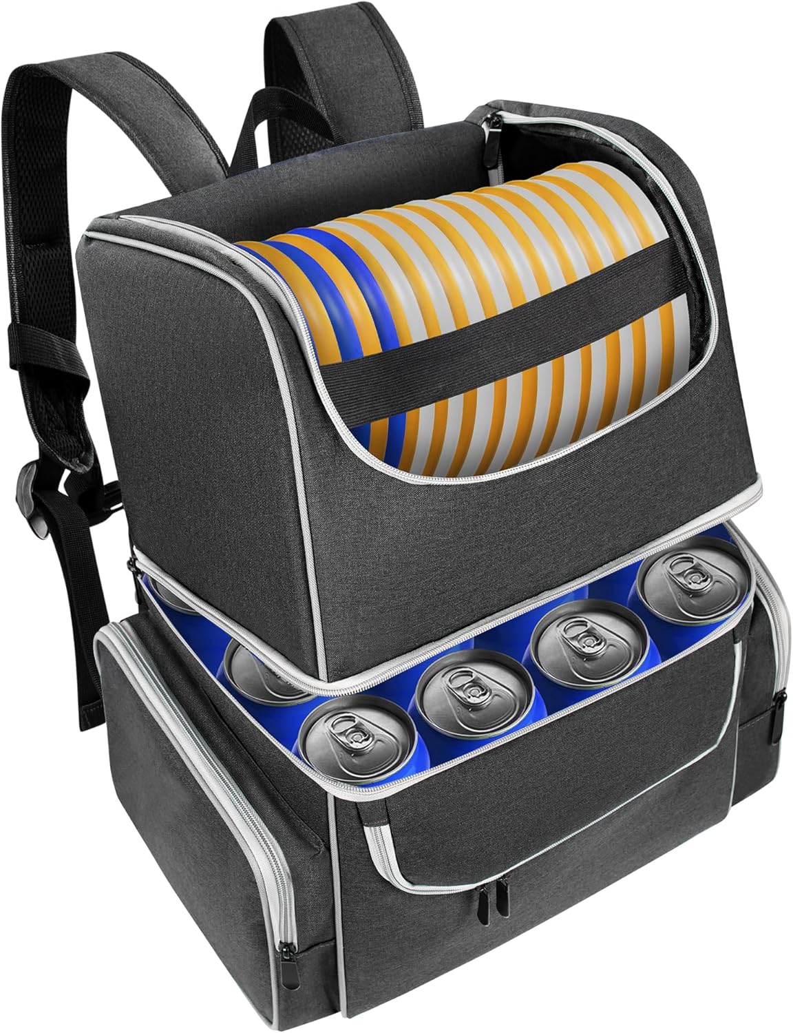 18+ Disc Capacity: Insulated Disc Golf Backpack