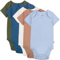 HonestBaby 5-pack Short Sleeve Bodysuits One-piece - Soft Organic use