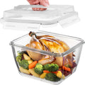 Razab 17 Cup 132 Oz Large Glass Food Storage Container - Oven Safe