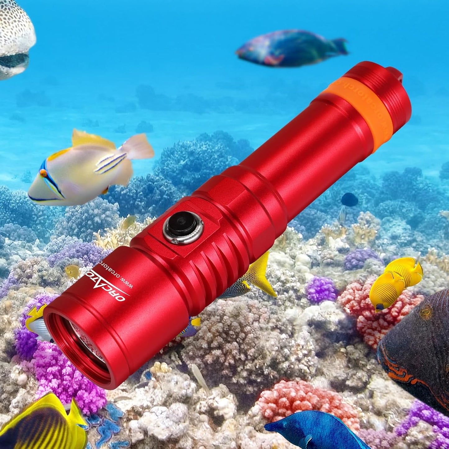 ORCATORCH D710 Scuba Diving Light: 3000 Lumens Bright Torch