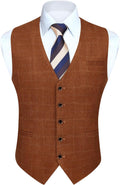 Mens Slim Fit Suit Vest Waistcoat - Classic Business & Wedding Wear