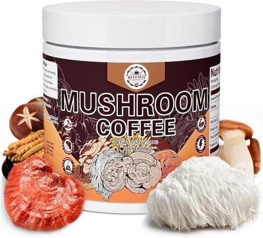 5 Mushroom Blend Coffee for Energy & Focus