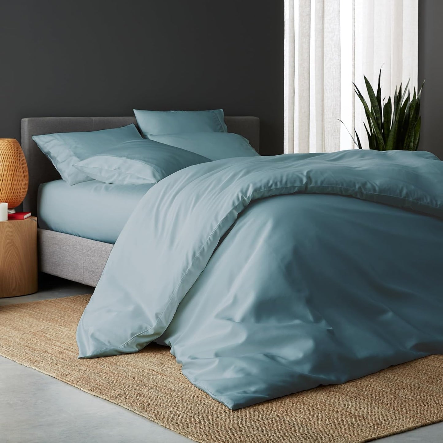 DOZ Duvet Cover Set: Buttery Soft Bamboo Cooling Comfort