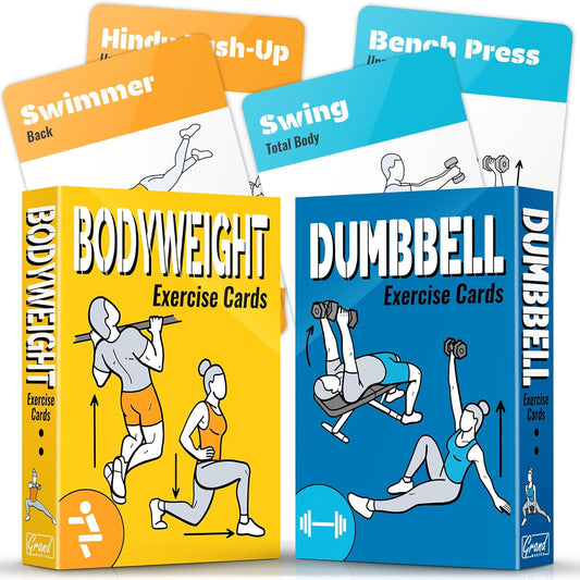 100 Exercise Cards for Full Body Workouts - GRAND BASICS