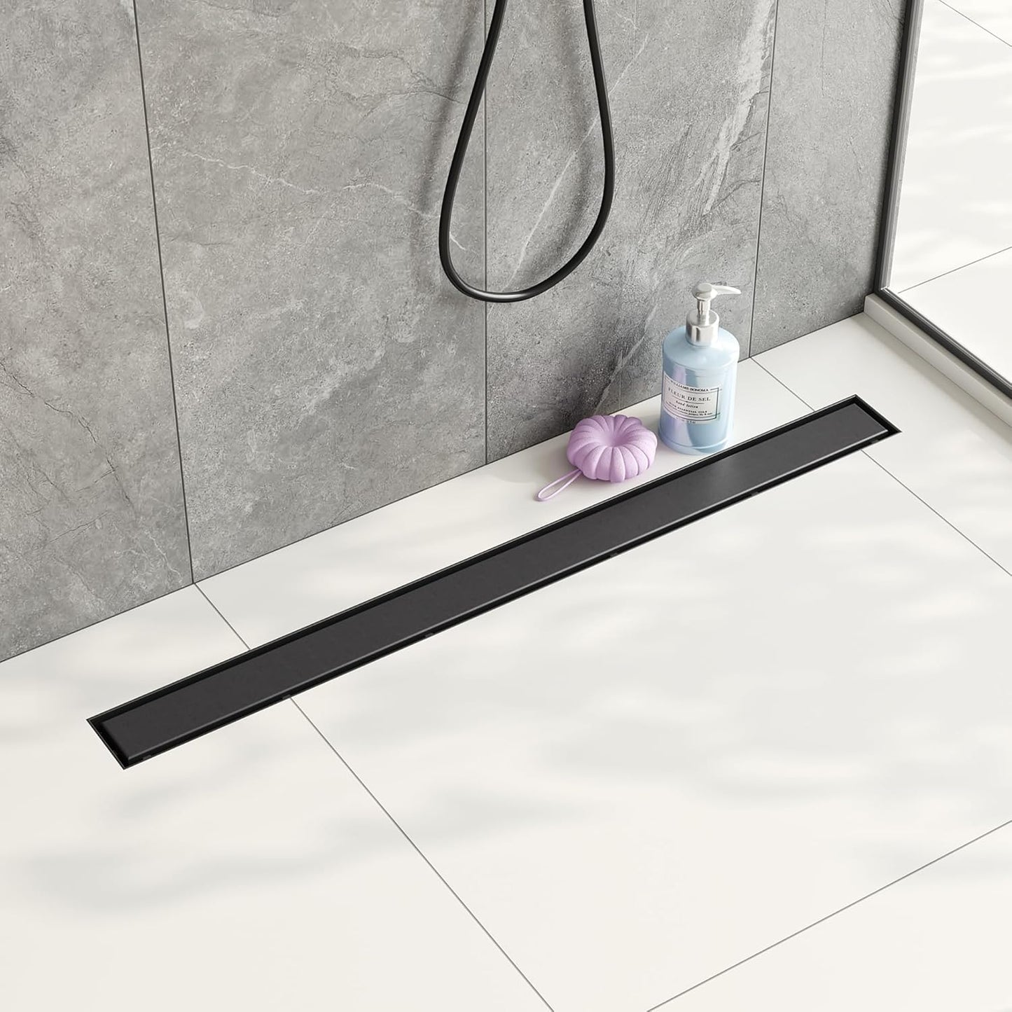 Neodrain 32-Inch Linear Shower Drain with Adjustable Feet