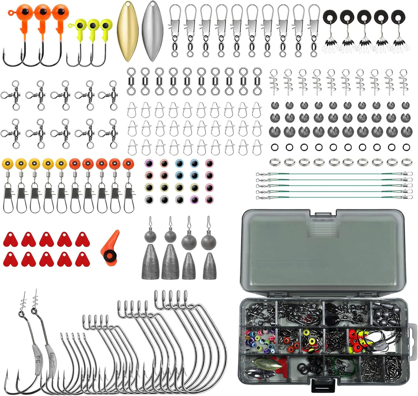Bass & Crappie Tackle Box Kit - GOTOUR
