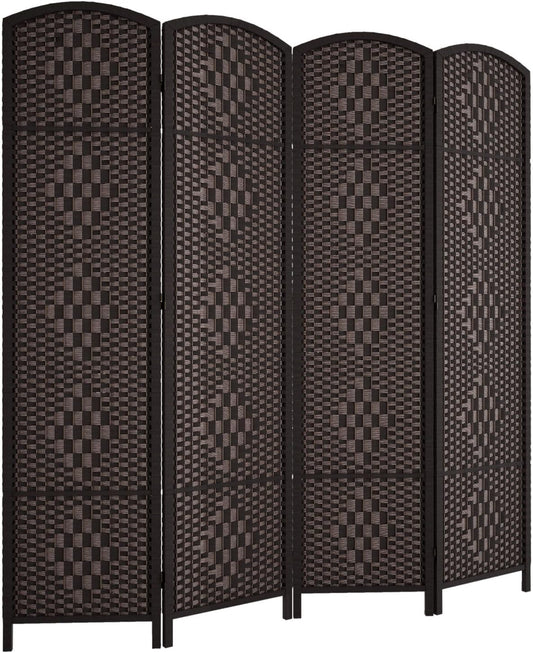 Elegant 6 ft Tall Room Divider for Privacy and Space Separation