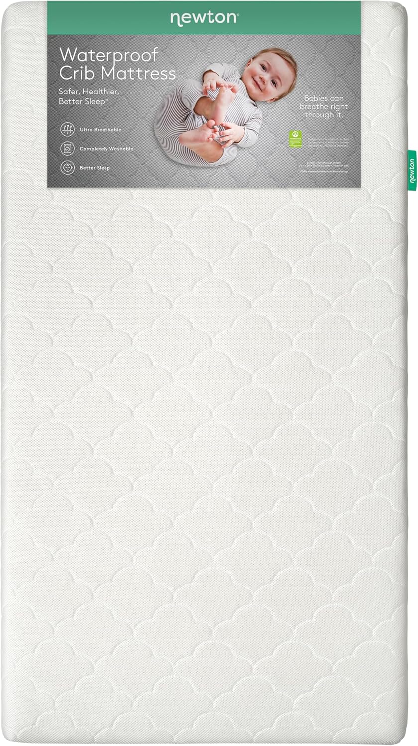 Newton Baby Crib Mattress - Waterproof, Ultra-Breathable Design