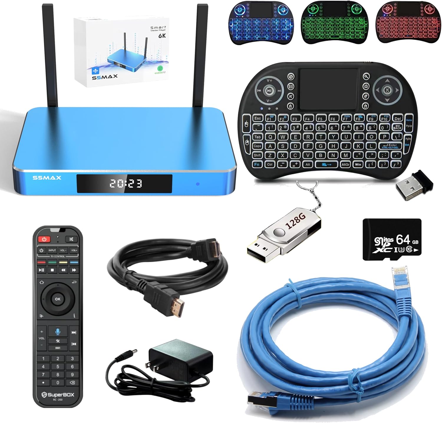 Maximize Streaming: BXZX S5 MAX Android TV Box - Voice Control