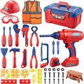 Kids Tool Set 49PCS Toddler Tool Set with Electronic Drill - Playtime