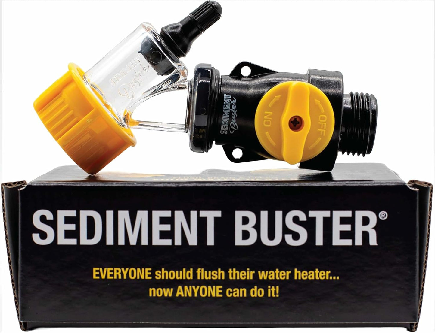 Water Heater Tool Flushes, Cleans, Drains Sediment Clogs Easily