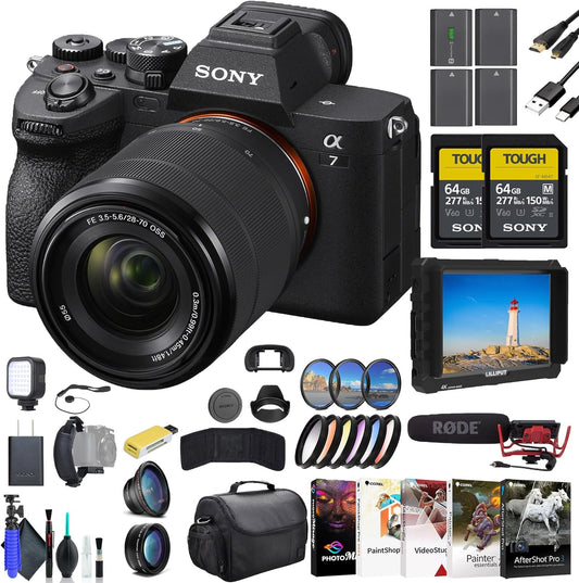 Sony a7 IV + Essential Accessories Bundle