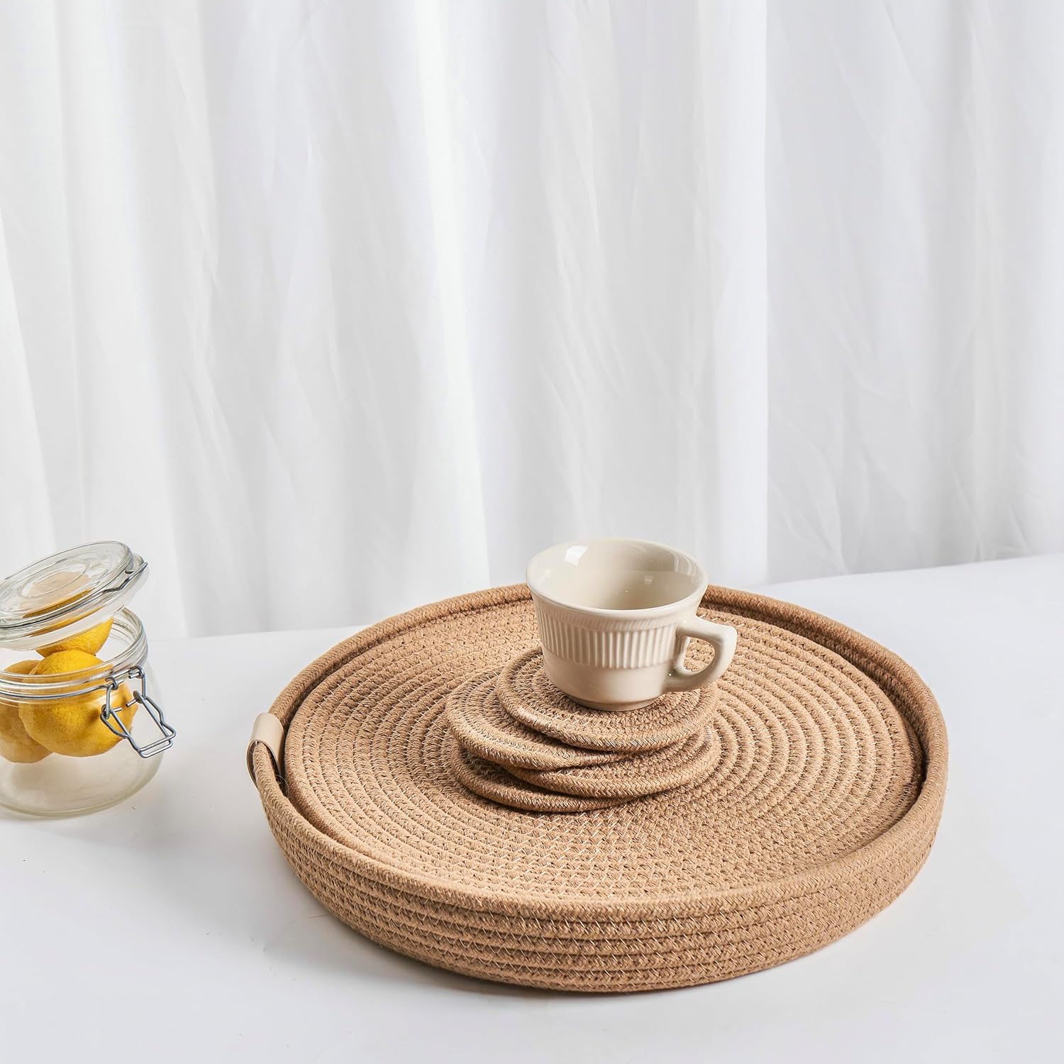 Non-Slip Heat Resistant Boho Placemats - Set of 4