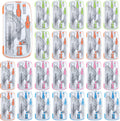 Teling 24 Sets Math Geometry Kit for Students - Classroom Supply Pack