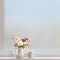 Frosted Glass Window Film Privacy Cling - Reusable 35.4in x 157.5in