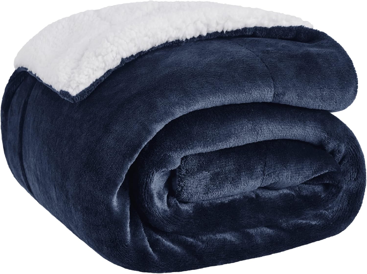 Bedsure GentleSoft Sherpa Fleece Throw Blanket for Cozy Comfort