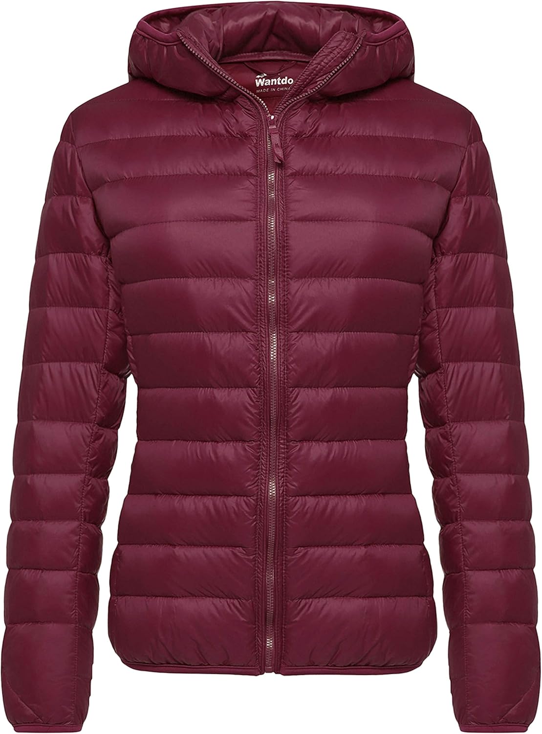 Wantdo Women's Hooded Packable Ultra Light Weight Down Jacket