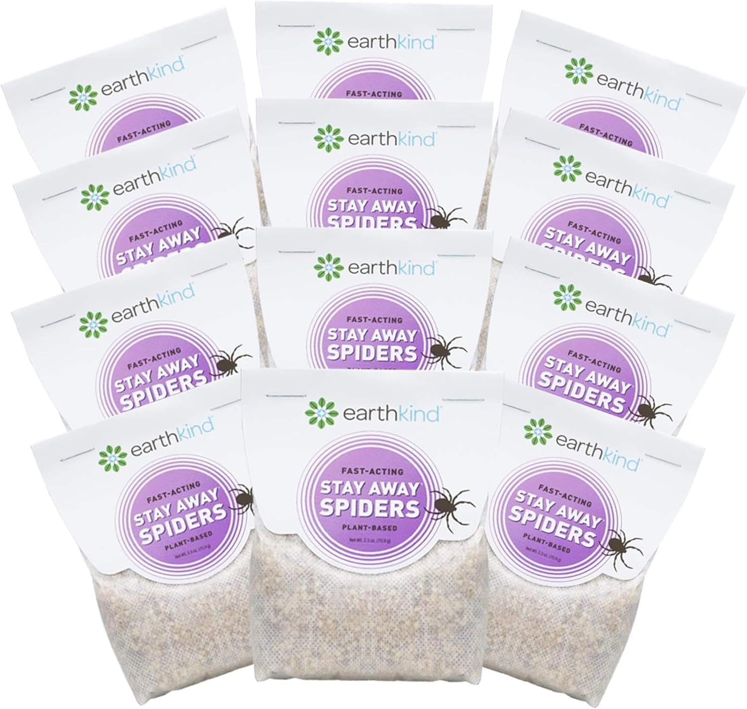 Stay Away Spiders Deterrent Pouches for Indoor Use - 12-Pack