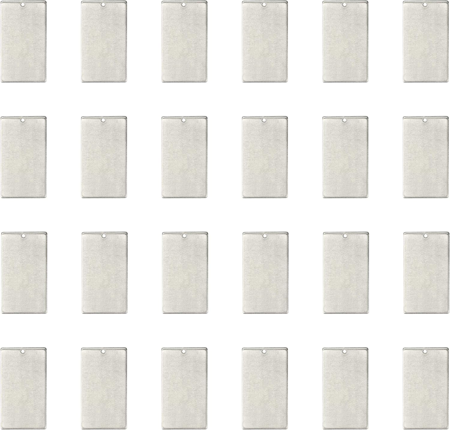 ImpressArt Premium Metal Stamping Rectangle Blanks for Jewelry