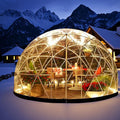 12FT Garden Igloo Dome: Winter Wonderland!