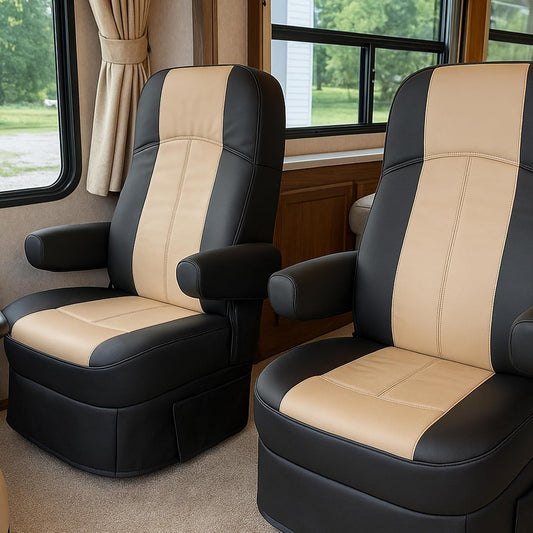 VALUN RV Seat Covers for Captains Chair - Universal Fit & Durable