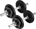 Adjustable Dumbbell Set 40lb to 200lb - Durable Home Weight Set