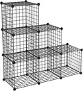 HUBSON Wire Cube Storage Organizer for Books, Toys, and More