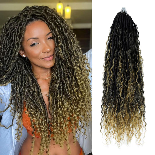 Boho Faux Locs Crochet Hair 24 Inch for Stunning Styles
