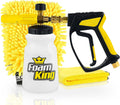 Foam Cannon Pressure Washer Gun - Stubby Foam Sprayer for Cars
