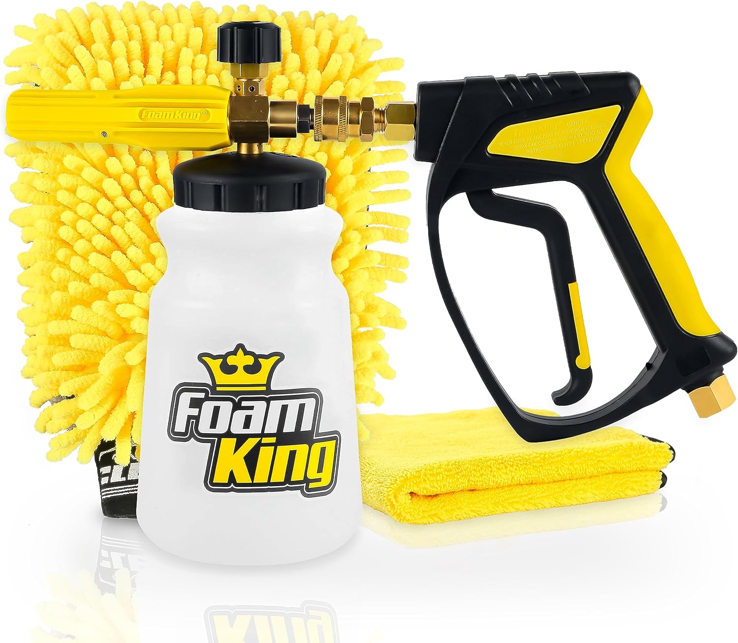 Foam Cannon Pressure Washer Gun for Scratch-Free Car Wash