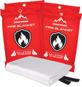 Emergency Fire Blanket 4-Pack 40x40 - Rapid Kitchen Fire Control