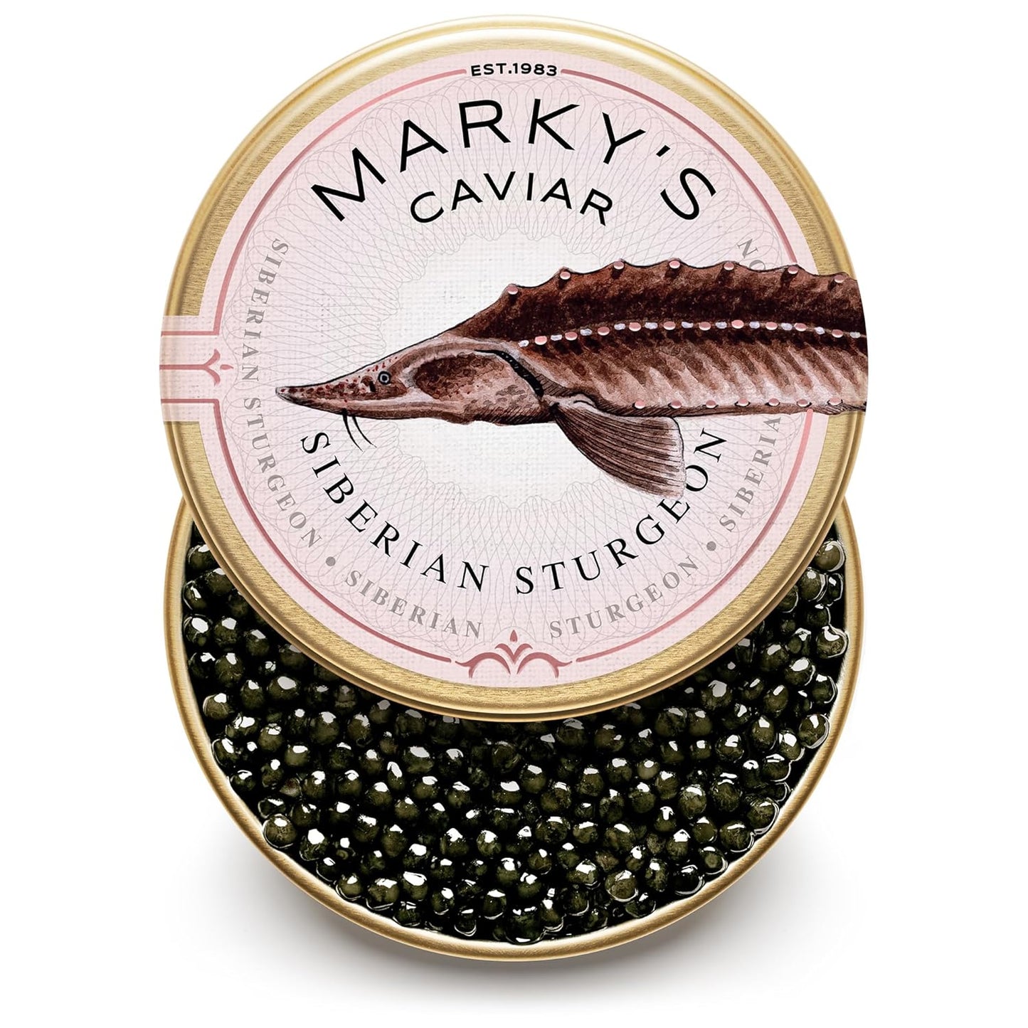 Siberian Sturgeon Royal Caviar - Premium Quality Black Roe