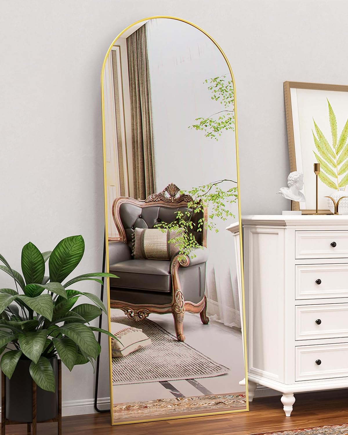 Full Length Mirror Freestanding 58x18 for Bedroom and Living Room