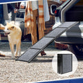 Dog Ramp for Car 71in Foldable Pet Ramp with Non-Slip Surface