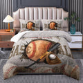 Football King Comforter Set for Boys - Sports Theme Bedding King Size