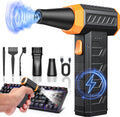 Compressed Air Duster Mini Blower - Portable 320000 RPM Turbo Fan