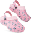 Disney Stitch Clogs for Girls with Fleece Lining - Cozy Winter Slip