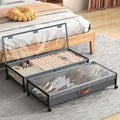 Under Bed Storage with Wheels XXXL 36in Shoe & Clothing Organizer