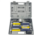 TEXALAN 7 PC Fender Repair Hammer & Dolly Set - Durable Starter Kit