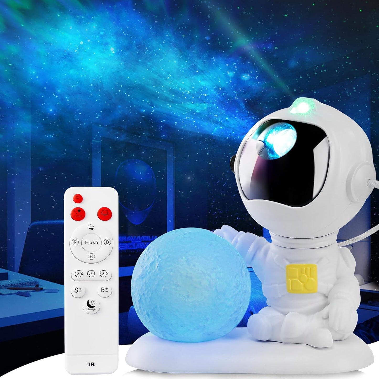360 Astronaut Galaxy Light for Stunning Room Ambiance