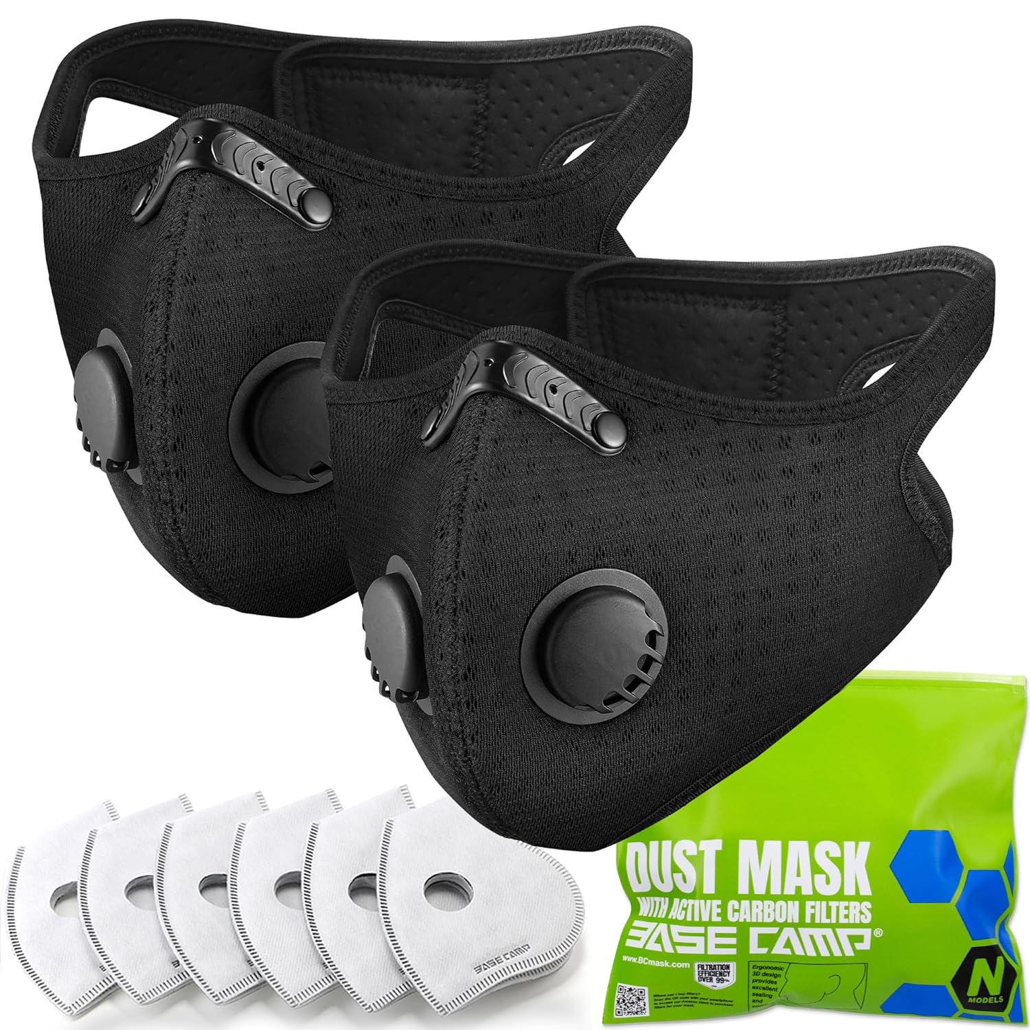 BASE CAMP Reusable M Pro Dust Mask for Construction and Yard Work
