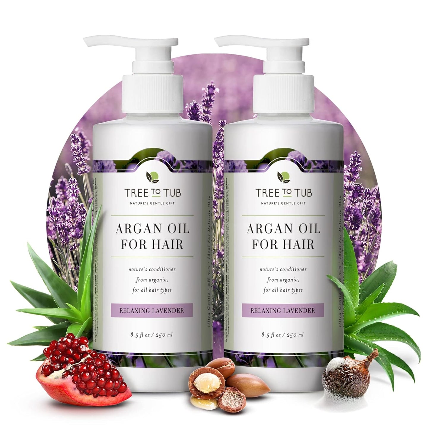 Hydrating Conditioner for Dry Hair - Sulfate-Free Argan & Coconut Oil