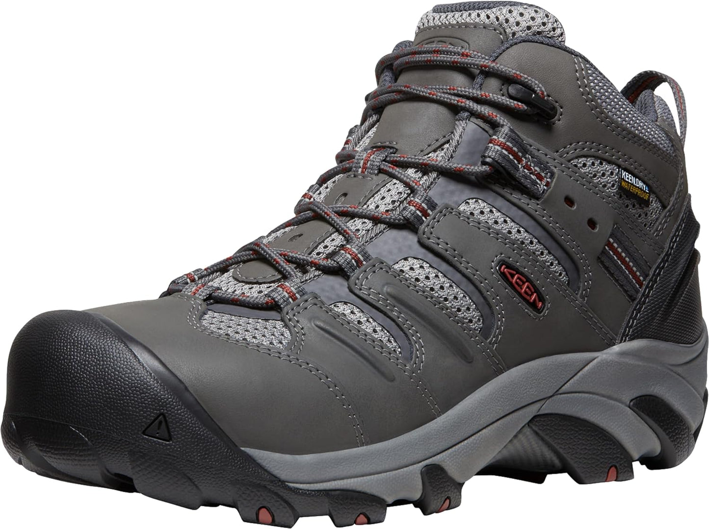KEEN Utility Men's Lansing Mid Height Steel Toe Waterproof Boots