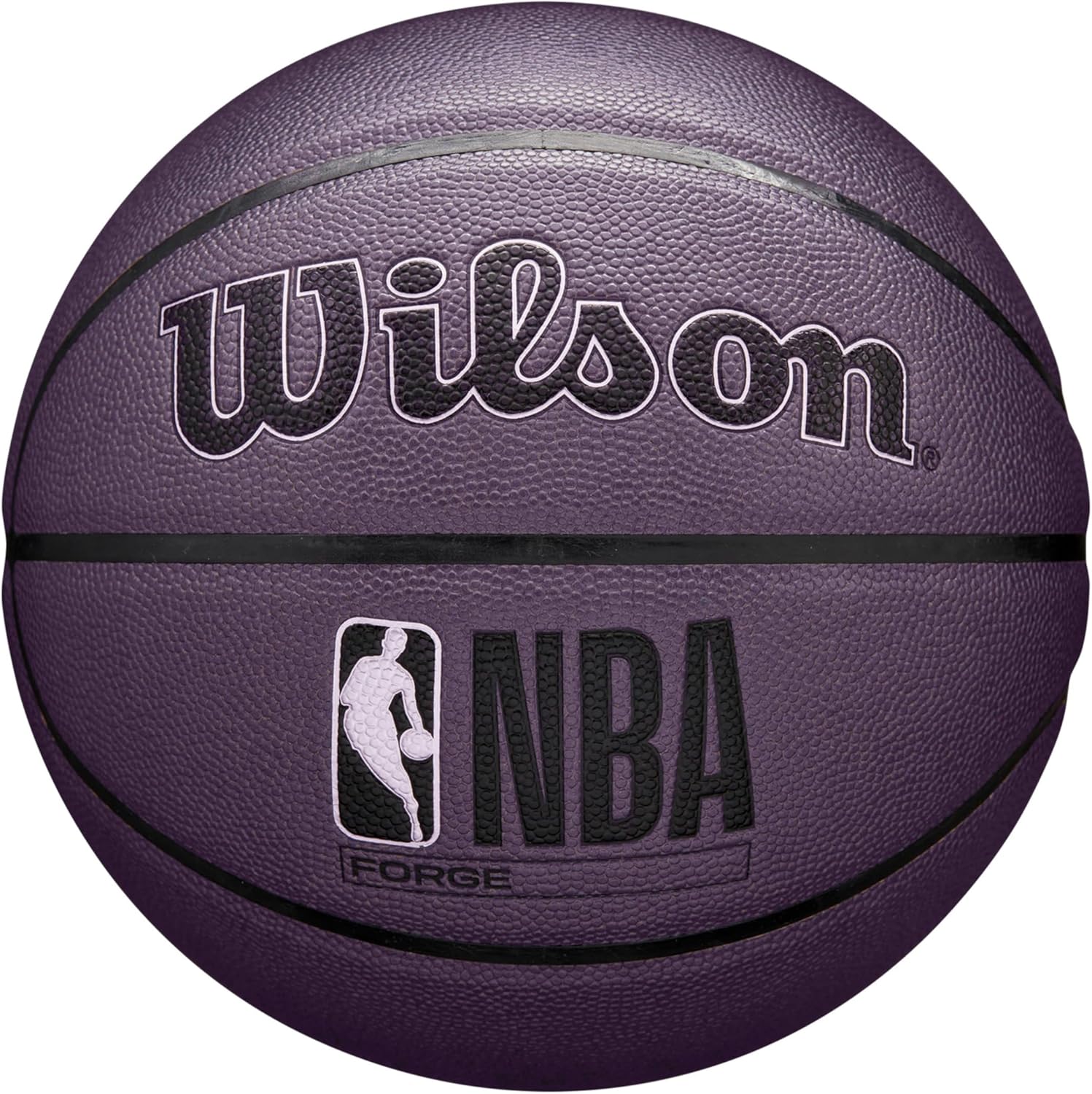Wilson NBA Forge Indoor/Outdoor Basketball - Size 6, Purple